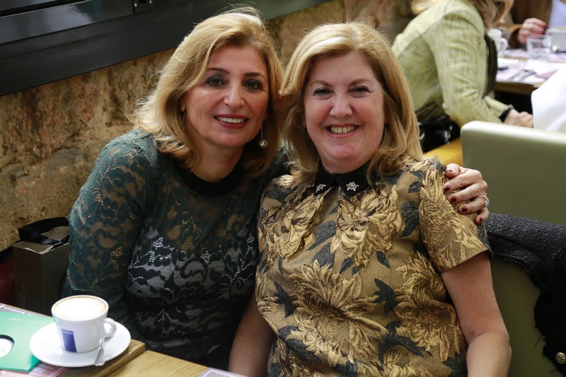 Mariam Mogharbel brunch Let's meet for Hope